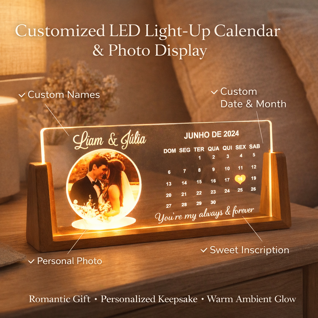 Personalized Acrylic Photo Mood Lamp——A Gentle Light for the Moments That Matter Most