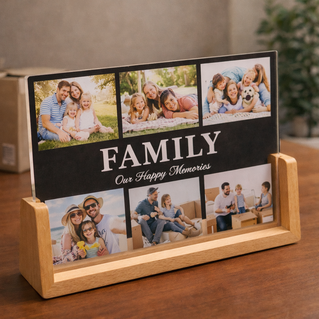 Personalized Acrylic Photo Mood Lamp——A Gentle Light for the Moments That Matter Most