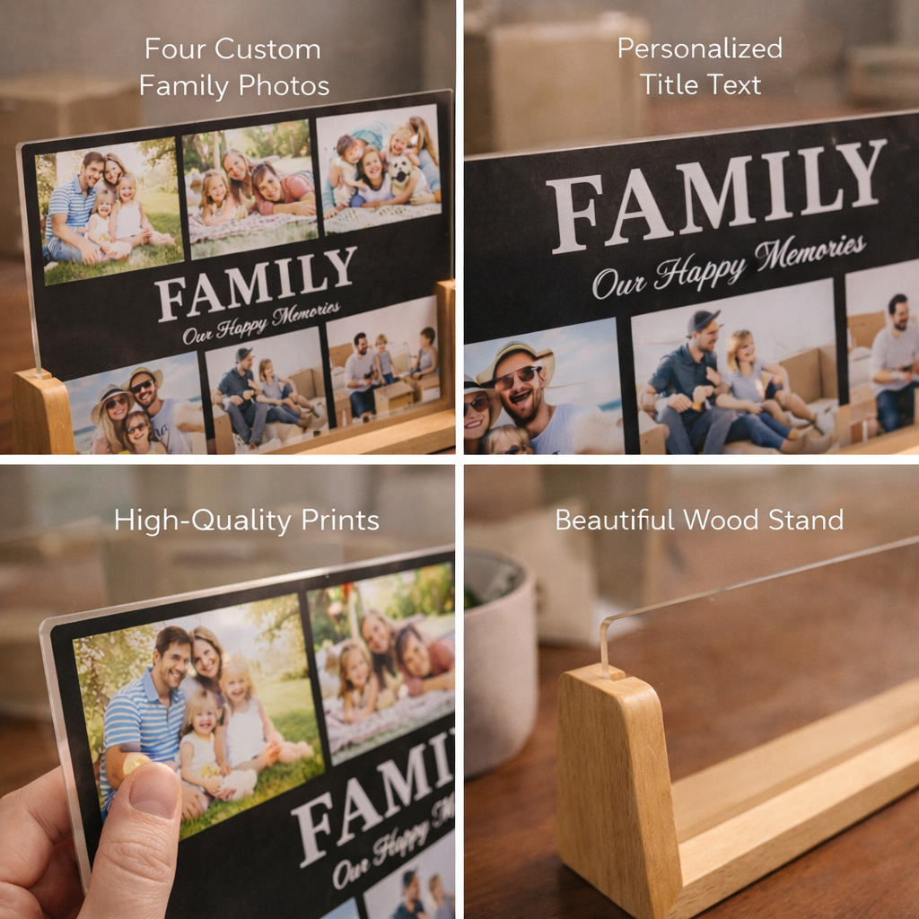 Personalized Acrylic Photo Mood Lamp——A Gentle Light for the Moments That Matter Most
